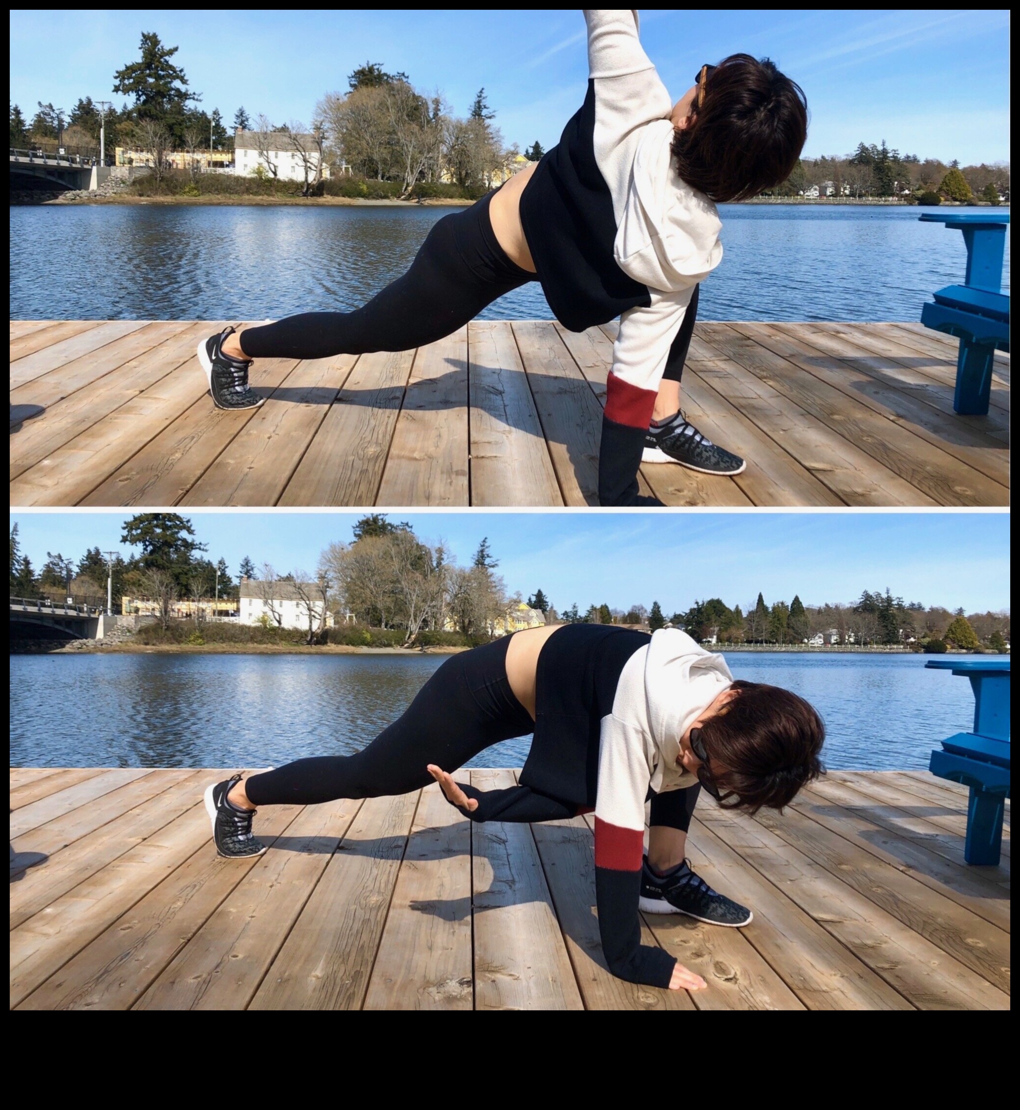 המולה בנמל: אימונים בחוץ על ידי קוי המים