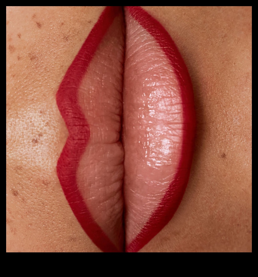 קווי מתאר זועפים: השגת מראה מחוטב באופן טבעי עם תוחם שפתיים