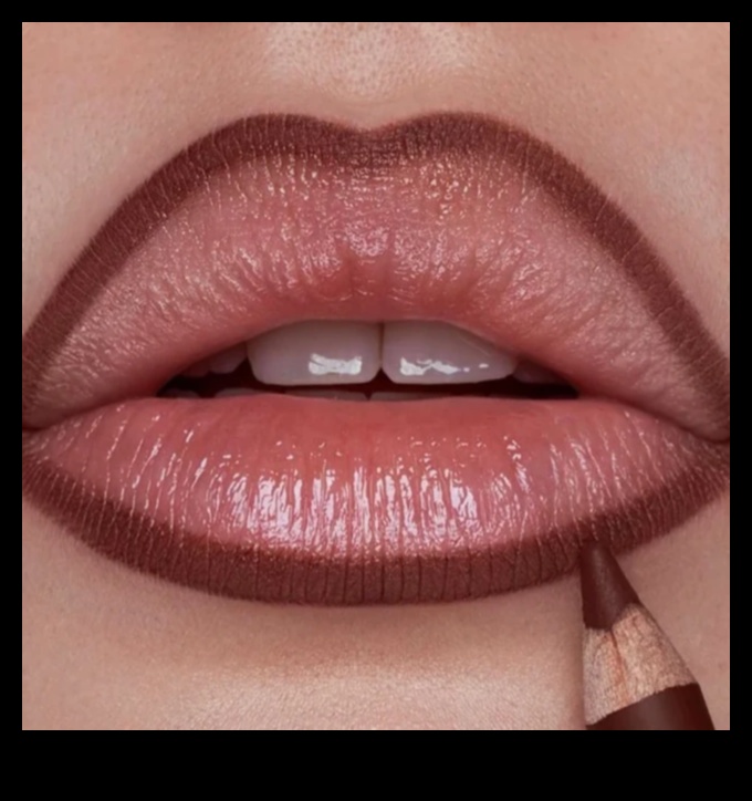 קווי מתאר זועפים: השגת מראה מחוטב באופן טבעי עם תוחם שפתיים