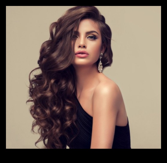 צלצולים זוהרים: מגדירים מחדש את האלגנטיות עם שלמות שיער מתולתל