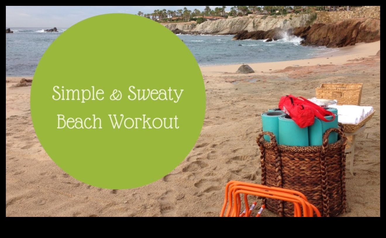 זיעת חוף הים: אימוני חוץ על חוף הים לחיזוק