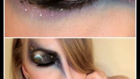 גלאם וגלקטיקה: חקר השפעות קוסמיות בסגנונות איפור זוהרים