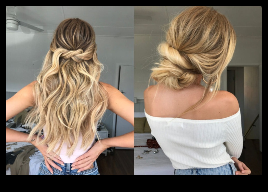 מסובך בבלונדינית: שליטה באמנות התסרוקות המבולגנות