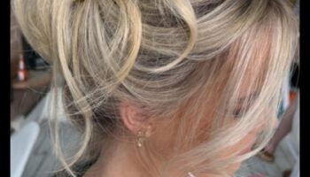 אפודים אלגנטיים: תסרוקות בלונדיניות לאירועים רשמיים