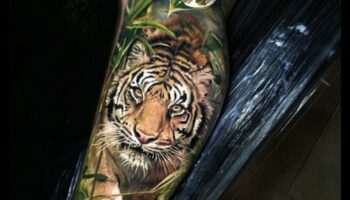 דיו פראי: חקור את הג'ונגל של קעקועים של בעלי חיים