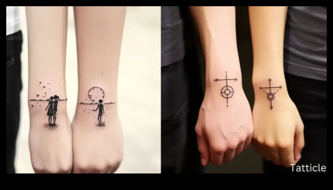 קעקועים של זוג מקושרים לכל החיים מספרים סיפור על אהבה נצחית 1 מקושרים לכל החיים: קעקועים זוגיים יוצרים סיפור של אהבה נצחית