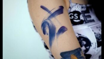 משיכות מכחול נועזות: אומנות בנרטיבים של קעקוע זרוע הצהרות