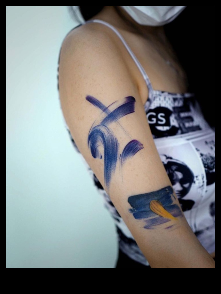 משיכות מכחול נועזות: אומנות בנרטיבים של קעקוע זרוע הצהרות