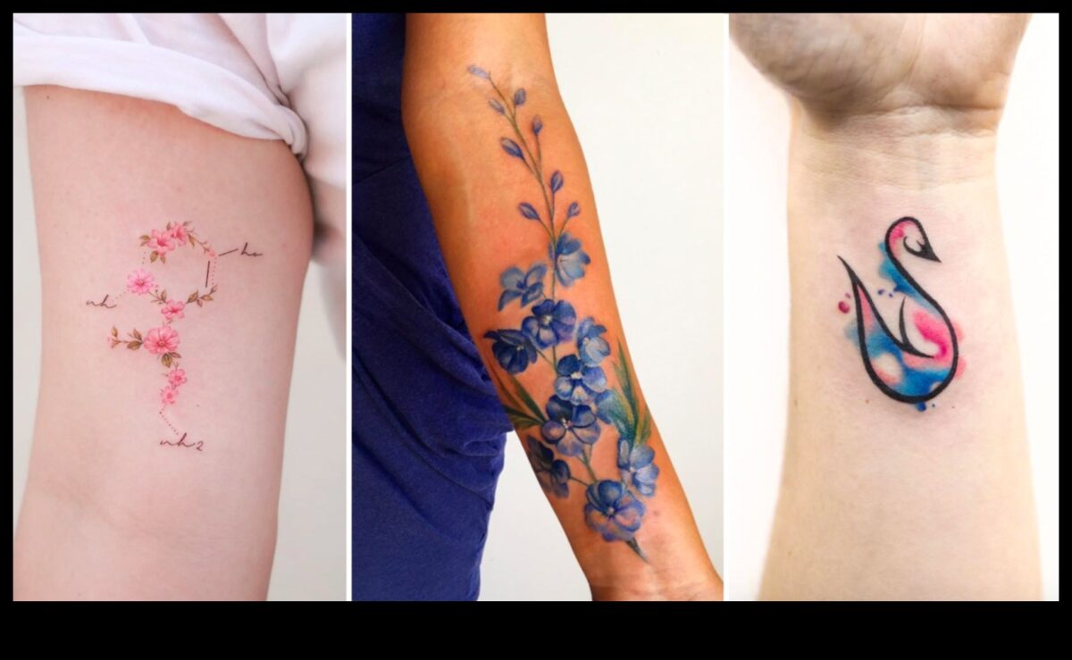 פלטת אפשרויות: קעקועים בצבעי מים לכל סגנון