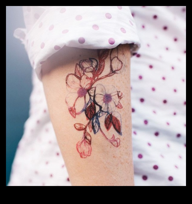 פריחה פרחונית: יופי פורח באמנות קעקועים