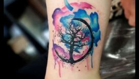 חלומות צבעוניים: קעקועים בצבעי מים שנותנים השראה