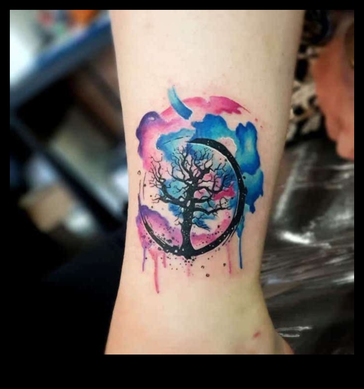 קעקועים בצבעי מים של חלומות צבעוניים שיתנו לך השראה לחיות את חייך במלואם 4 חלומות צבעוניים: קעקועים בצבעי מים שנותנים השראה